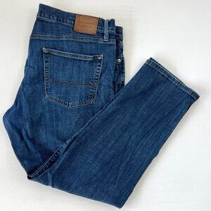 Lucky Brand Mens 221 Straight Jeans Blue Cotton Blend Denim 40X30 Inseam 29.5 in